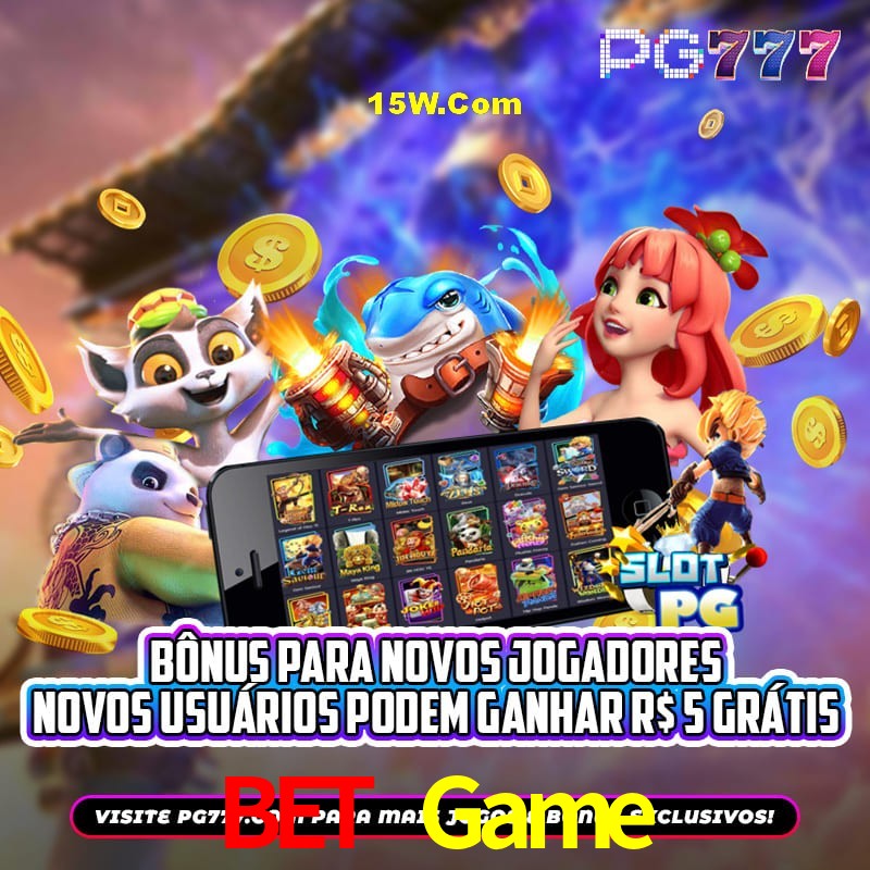 APP oficial da Bet Game para mobile